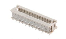 Złącze IDC 20-pinowe 2-rzędowe raster: 2.54mm Męski Przewlekany HARTING