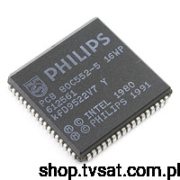 IC uPC PCB80C552-5-16WP SMD-PLCC68 PHILIPS