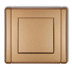 FLEXI Łącznik jednobiegunowy złoty metalik 8FWP-1