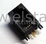 TJACKM-4P4C-03 gniazdo modułowe 4pin min.