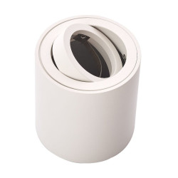 Oprawa sufitowa OREA biała ruchoma okrągła