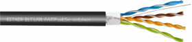 Kabel teleinformatyczny BiTLAN F/UTP kat.5e zewnętrzny 200MHz 4x2x0,5 TI0051 /bębnowy/
