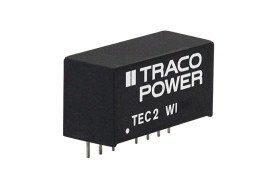 Przetwornica DC-DC, 2W, Uwe 9 → 36 V DC, Uwy 12V dc, Iwy 167mA, TRACOPOWER