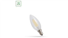 Led Świecowa E-14 230V 5.5W Cog Ww Clear Dimmable Spectrum