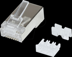 MP0070 Modular plug Cat.6A STP RJ45 50pcs.