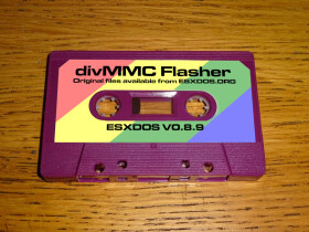 divMMC ESXDOS Flasher Cassette