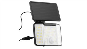 Naświetlacz Solarny Led 6500K Ip44 Czujnik Ruchu I Zmierzchu Leno Lumiled