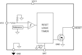 Ultra-low-power active-low reset IC with programmable delay and 1% reset threshold