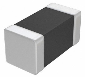 Koralik ferrytowy 0603 (1608M) Impedanja 100MHz: 600Ω 1.6 x 0.8 x 0.8mm Murata 500mA