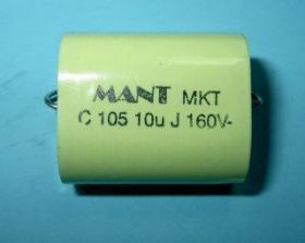 10uF/160V MKT MANT/JANTZEN KONDEN