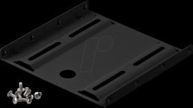 Mounting frame 3.5 to 2.5, black