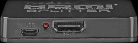 VSPL34002BK HDMI™ splitter, 2 ports