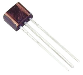 DiodesZetex Tranzystor TO-92 140 V 3-pinowy NPN Otwór przelotowy 1 A ZTX455