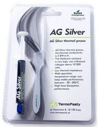 Pasta termoprzewodząca (AG silver), opakowanie 3g