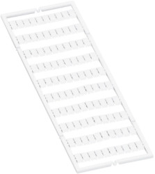 Marker card for terminal block plug, 793-5437