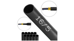 Rura Termokurczliwa Z Klejem Rck 16,0/5,0 Czarna