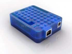 Obudowa do Arduino UNO R3 z wypustkami; blue