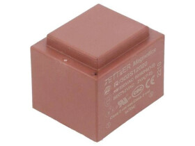 Transformator zalewany, Moc: 2VA, Upierw: 230VAC, Iwyj: 167mA, Uwyj: 12V, na PCB BV302S12020