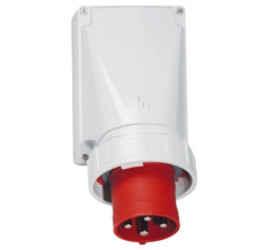 Wtyczka odbiornikowa naścienna GT 63A 4p 400V 6h IP67 24035