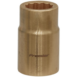 Sealey NS048 Socket 15mm 1/2&quot;Sq Drive - Non-Sparking WallDrive&#xAE;