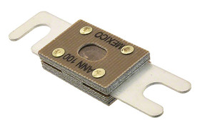 Bezpiecznik samochodowy, 100A kolor Żółtobrązowy, Eaton 32 V ac, 80 Vdc