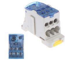 Blok rozdzielczy na szynę DIN UKK160 160A