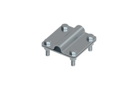 Złącze uniwersalne 2-elem. 80x80 bednarka-pręt16 stal ocynkowana galwanicznie 215.3 OC 21500301