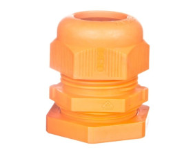 Dławnica kablowa poliamidowa M32 IP68 V-TEC VM32+ OR pomarańczowa 7205666 /10szt./