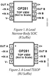 Ultralow Power, Rail-to-Rail Output Operational Amplifier (Dual)