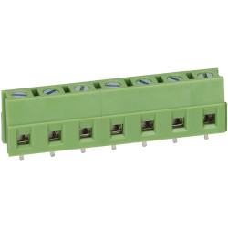 TruConnect 212957 7 Way 15A 300V Rising Clamp Terminal Block 7.5mm