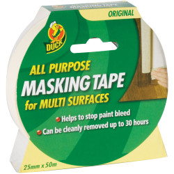Duck Tape&#xAE; 232317 All Purpose Masking Tape 25mm x 50m