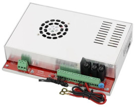 Moduł zasilacza do systemów przeciwpożarowych EN54M-10A7-17 27,6V/10A/2x7-17Ah