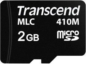 Karta Micro SD MicroSD, 2 GB Nie MLC, Transcend USD410M -25 → +85°C