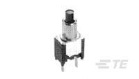 Nasadka przełącznika Praca chwilowa, zwierny SPST średnica wycięcia 4.78mm Przewlekany TE Connectivity