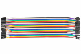 Set of Female-Female Cables, 40 Pieces