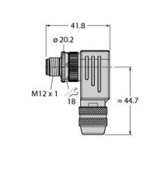 Turck 6604239 Złącze niekonfekcjonowane czujnika/aktuatora CMBSD8241-0/PG9, 1 szt.