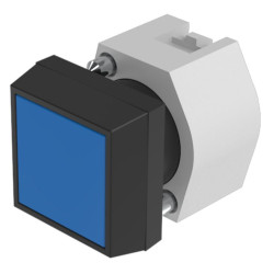 Element wykonawczy przycisku, Siłownik, do uzytku z: Urządzenia przełączające, Czarny, Chwilowy