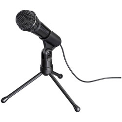 Hama 139905 MIC-935 PC microphone Corded with stand Black 3.5 mm jack