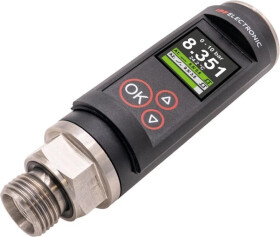 Czujnik ciśnienia Ø38mm 135mm 0-10bar 12-30V DC G1/2 A 2x PNP NC/NO 0-5/10V / 0/4-20mA złącze wtykowe M124-pin DW52310D