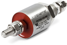 DC filter, 50 to 60 Hz, 10 A, 130 V (DC), 130 VAC, threaded bolt, FN7560-10-M3