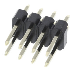 Złącze szpilkowe 8-pinowe M20 raster: 2.54 mm Prosty 2-rzędowe HARWIN Otwór przelotowy Bez osłony