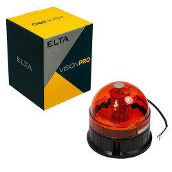 Lampa LED ostrzeg.pomar.na śruby Pomarańczowa 12V-24V 40LED ELTA kogut PR
