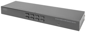 Przełącznik KVM, HDMI Digitus DS-12910, 3840 x 2160 Pixel, Ilość przełączalnych PC: 8