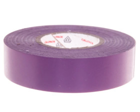 Taśma izolacyjna PVC, 128 0.15-15-10 fioletowa, 145830 /10szt./