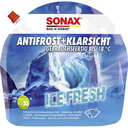 Sonax 133495 AntiFrost&#x2B;ClearView Window antifreeze 3l Ice-fresh Winter Use