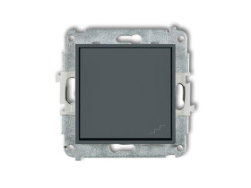 MINI Wyłącznik schodowy grafitowy mat 28MWP-3 KARLIK