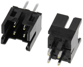 Wtyk PCB 4-pinowe raster: 2.0mm 2-rzędowe Hirose Przewlekany 2.0A 250.0 V.