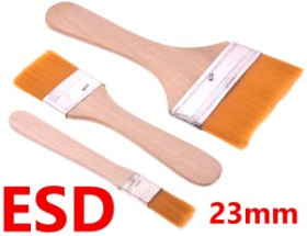 Pędzel antystatyczny ESD drewniany 23mm 145mm czyszczenie elektroniki