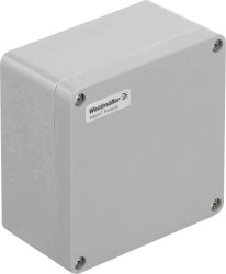 Weidmüller KLIPPON POK 161609 Obudowa uniwersalna 160 x 160 x 90 poliester srebrno-szary 1 szt.
