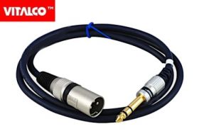 PRZEWOD XLR MESKI / WT.JACK 6,3ST.